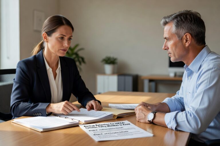 Learn how to avoid common backup retention policy mistakes in healthcare. Understand HIPAA requirements vs state laws for medical record retention.