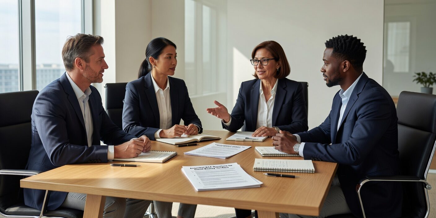 Essential questions to ask cloud backup vendors about BAA terms, HIPAA compliance requirements, and security protections for healthcare practices.