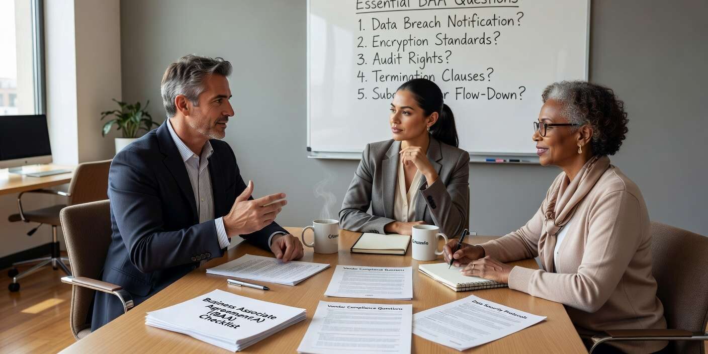 Essential questions to ask cloud backup vendors before signing a BAA. Protect patient data with proper security audits and compliance verification.