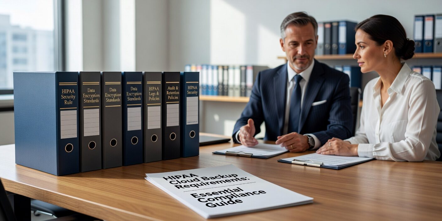 Learn essential HIPAA cloud backup requirements for healthcare practices. Comprehensive guide covers technical safeguards, retention policies, and compliance documentation.