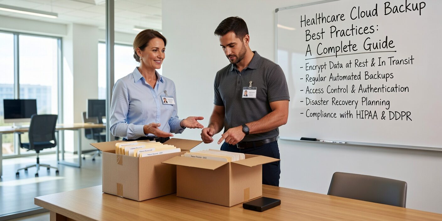 Essential healthcare backup practices guide for medical practices. Learn HIPAA-compliant strategies, avoid common mistakes, and protect patient data effectively.
