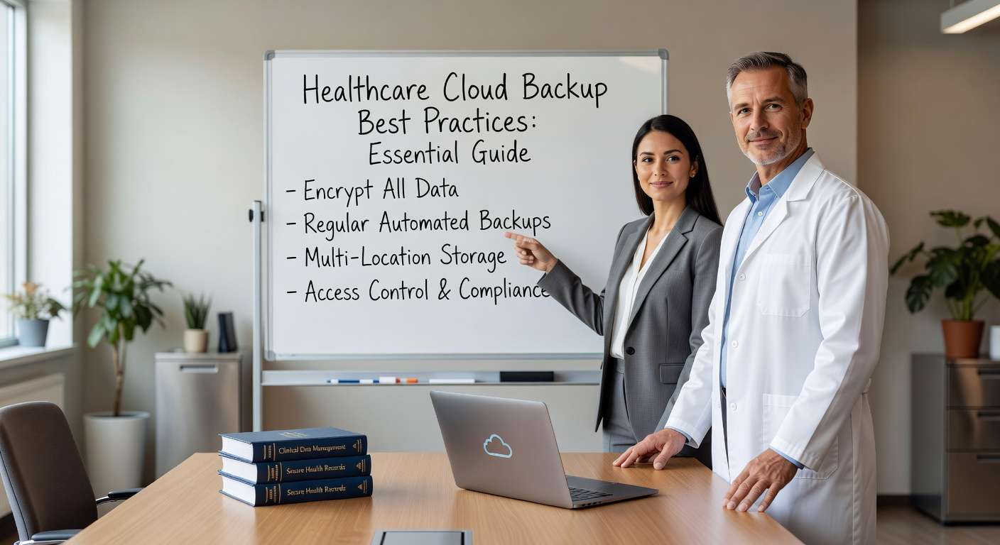 Learn essential healthcare cloud backup best practices for HIPAA compliance, including testing protocols, retention policies, and ransomware protection.