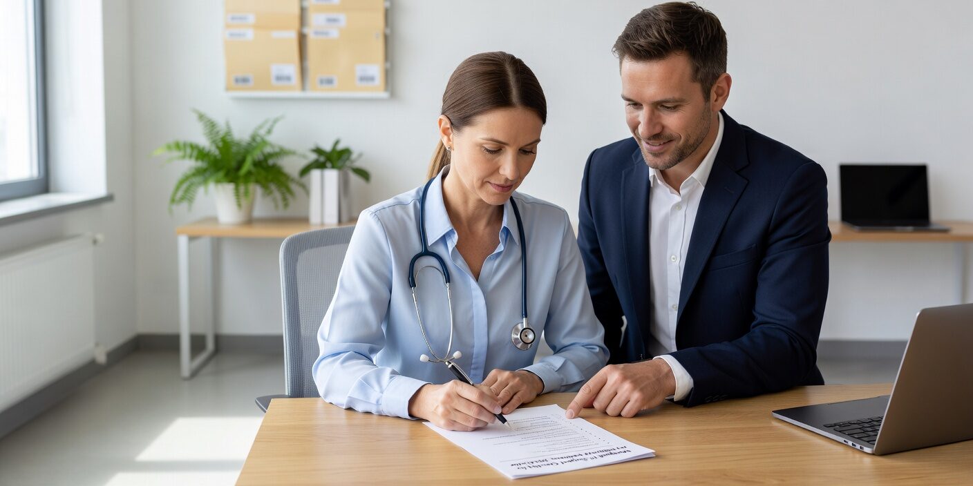 Essential managed IT support checklist for healthcare practices covering HIPAA compliance, cybersecurity monitoring, backup protocols, and vendor management.