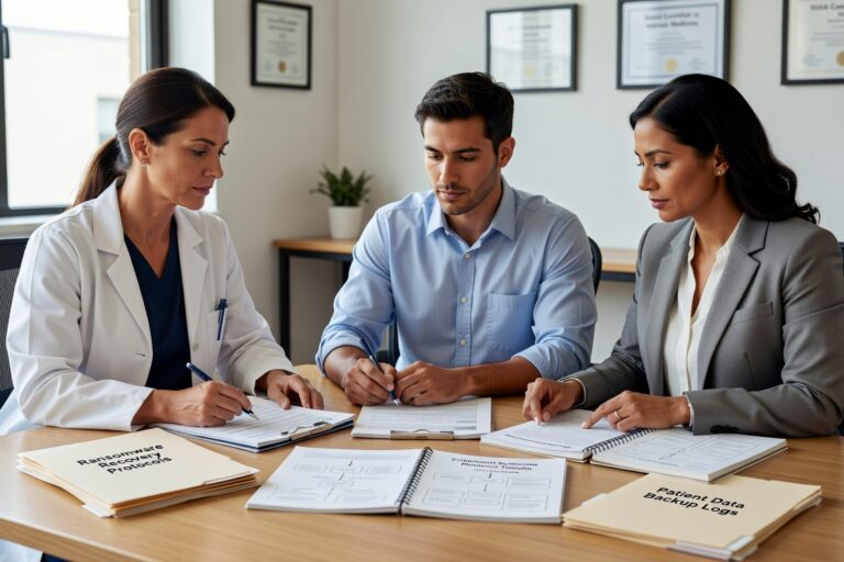 Essential ransomware recovery planning for medical practices. Learn backup testing, HIPAA compliance, and response procedures to protect your healthcare organization.
