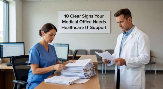 Recognize the warning signs that indicate your medical practice needs professional IT support, from system failures to security risks and staff workarounds.