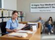 Discover 10 critical warning signs that indicate your medical practice needs professional IT support to prevent downtime, compliance issues, and security risks.