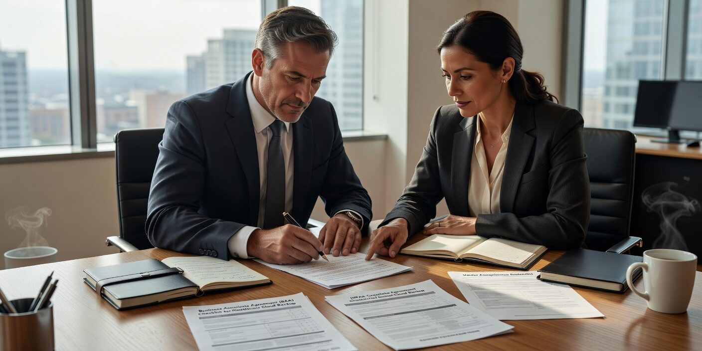 Essential checklist for evaluating Business Associate Agreements with cloud backup vendors. Learn security, compliance, and data protection requirements for healthcare practices.