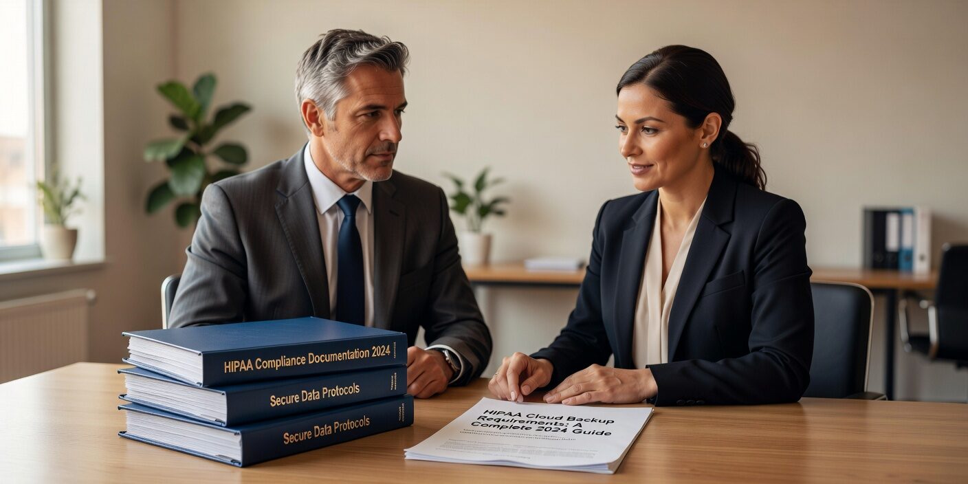 Learn essential HIPAA cloud backup requirements for 2024. Complete guide covering encryption, testing, BAAs, and compliance standards for medical practices.