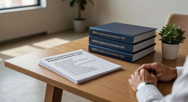 Essential HIPAA cloud backup requirements checklist for 2024. Learn encryption, BAA, testing standards medical practices must follow for compliance.