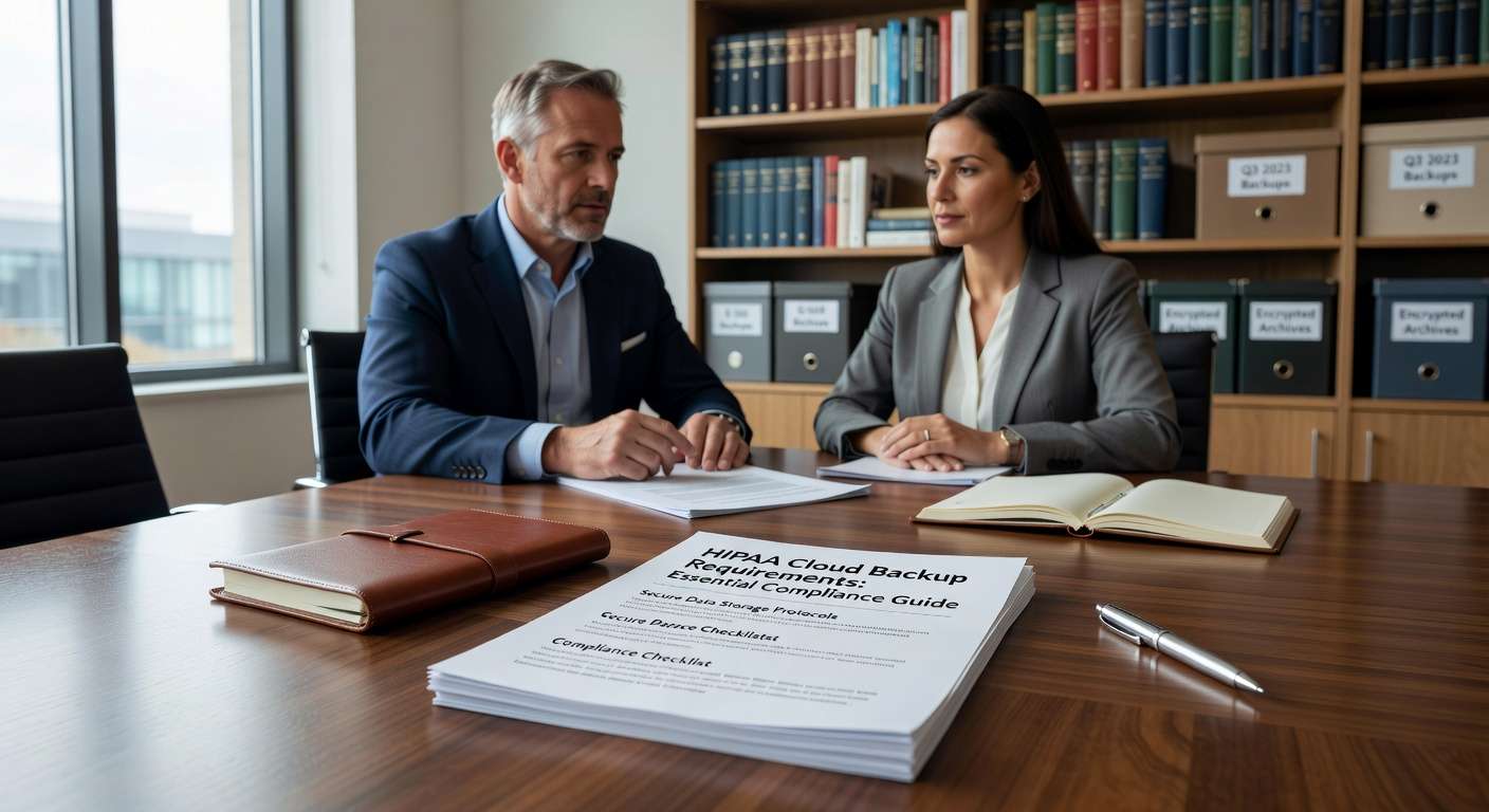 Learn the essential HIPAA cloud backup requirements for 2024, including the 72-hour recovery standard, encryption requirements, and compliance steps for healthcare practices.