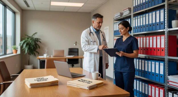 Essential HIPAA cloud backup requirements for medical practices, covering BAAs, encryption, access controls, and data retention compliance.