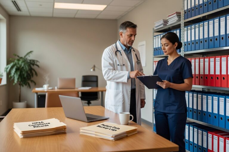 Essential HIPAA cloud backup requirements for medical practices, covering BAAs, encryption, access controls, and data retention compliance.