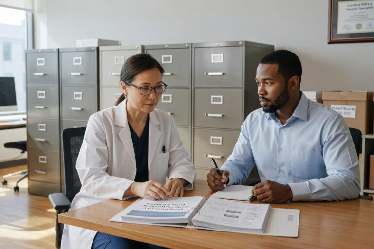 Learn essential healthcare cloud backup best practices for HIPAA compliance, ransomware protection, and business continuity in medical practices.