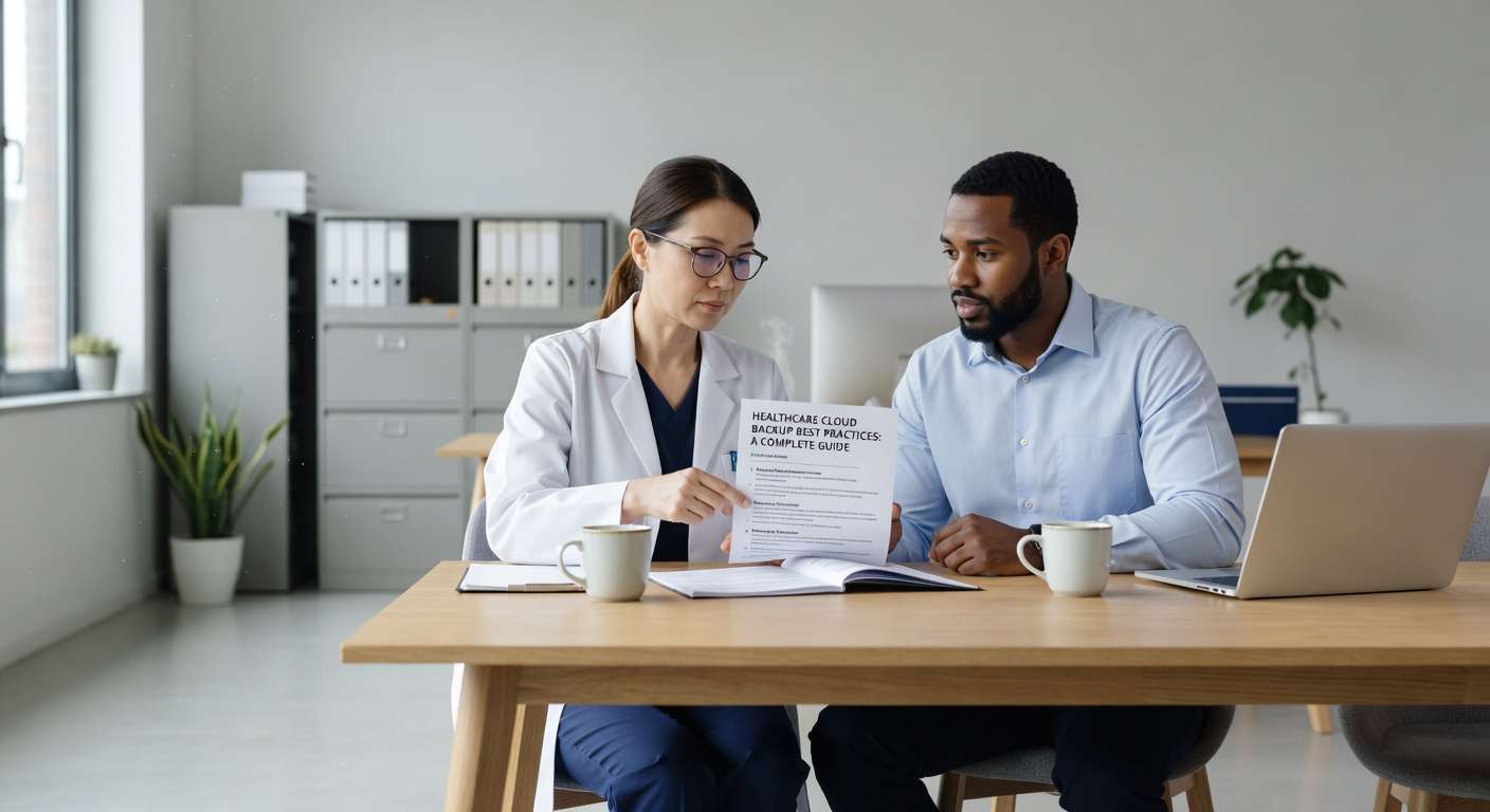 Learn essential healthcare cloud backup best practices for medical offices. Covers HIPAA compliance, testing procedures, retention policies, and security controls.