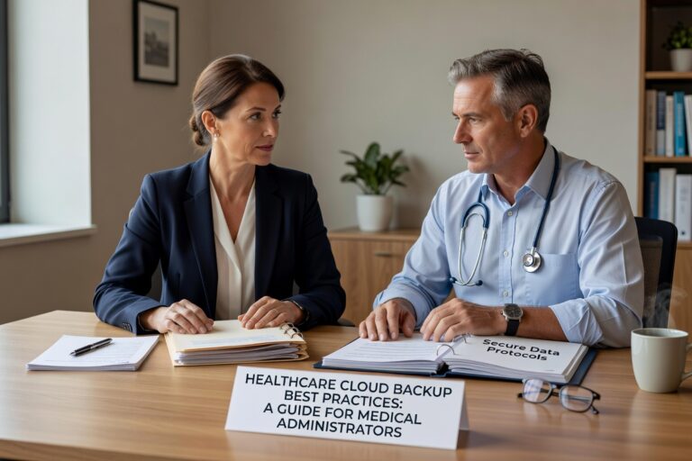 Learn essential healthcare cloud backup best practices for HIPAA compliance, ransomware protection, and operational resilience in medical practices.