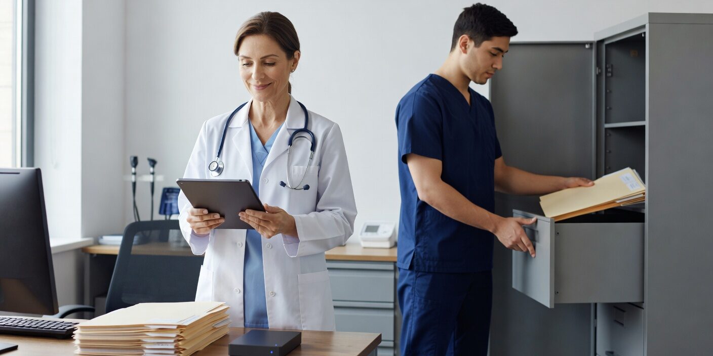 Healthcare Cloud Backup Best Practices: A Guide for Medical Offices Featured Image Essential healthcare cloud backup best practices for medical offices. Learn HIPAA-compliant strategies, the 3-2-1 rule, and ransomware protection for your practice.