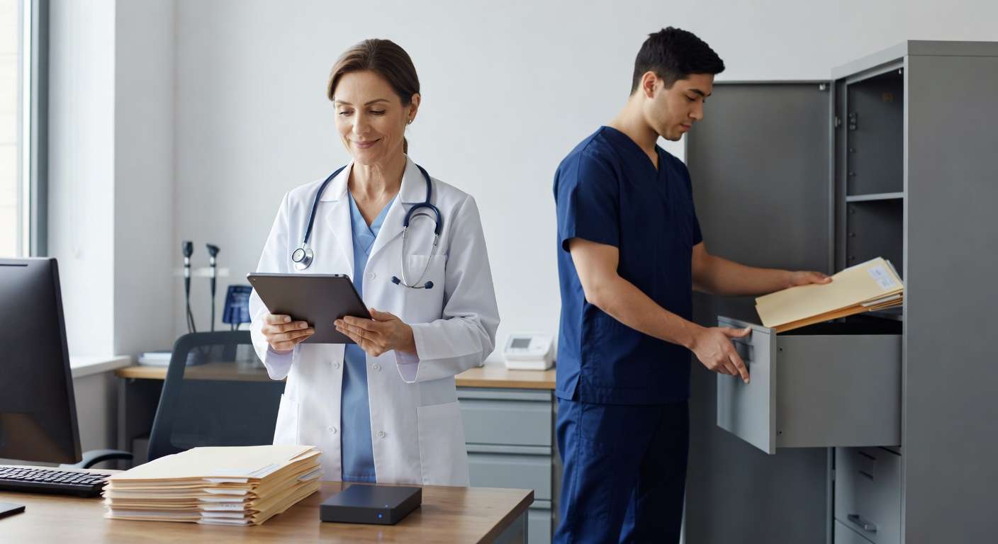 Essential healthcare cloud backup best practices for medical offices. Learn HIPAA-compliant strategies, the 3-2-1 rule, and ransomware protection for your practice.