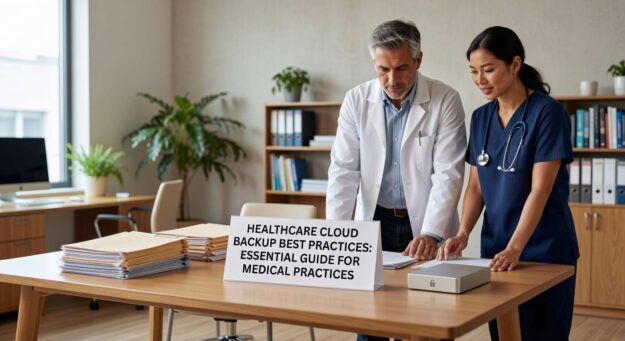 Essential healthcare cloud backup best practices for medical offices. Learn HIPAA-compliant strategies, retention policies, and disaster recovery planning.
