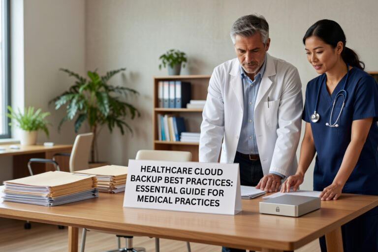 Essential healthcare cloud backup best practices for medical offices. Learn HIPAA-compliant strategies, retention policies, and disaster recovery planning.