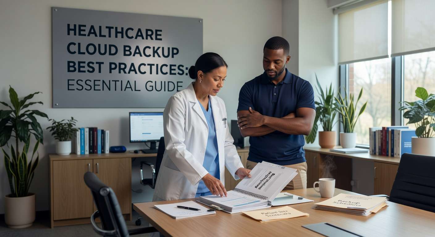 Essential healthcare cloud backup best practices for medical practices. Learn HIPAA compliance requirements, ransomware protection, and data retention strategies.