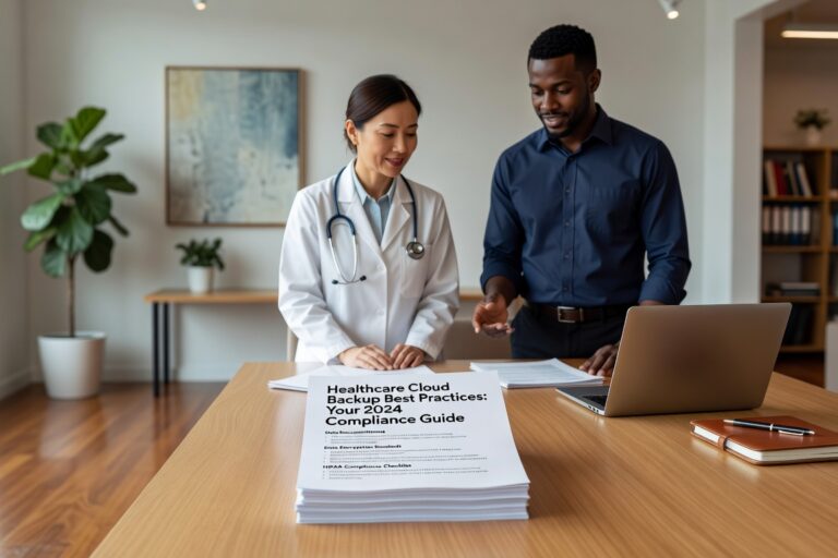 Essential healthcare cloud backup best practices for HIPAA compliance. Learn retention policies, vendor selection, and testing requirements for medical practices.