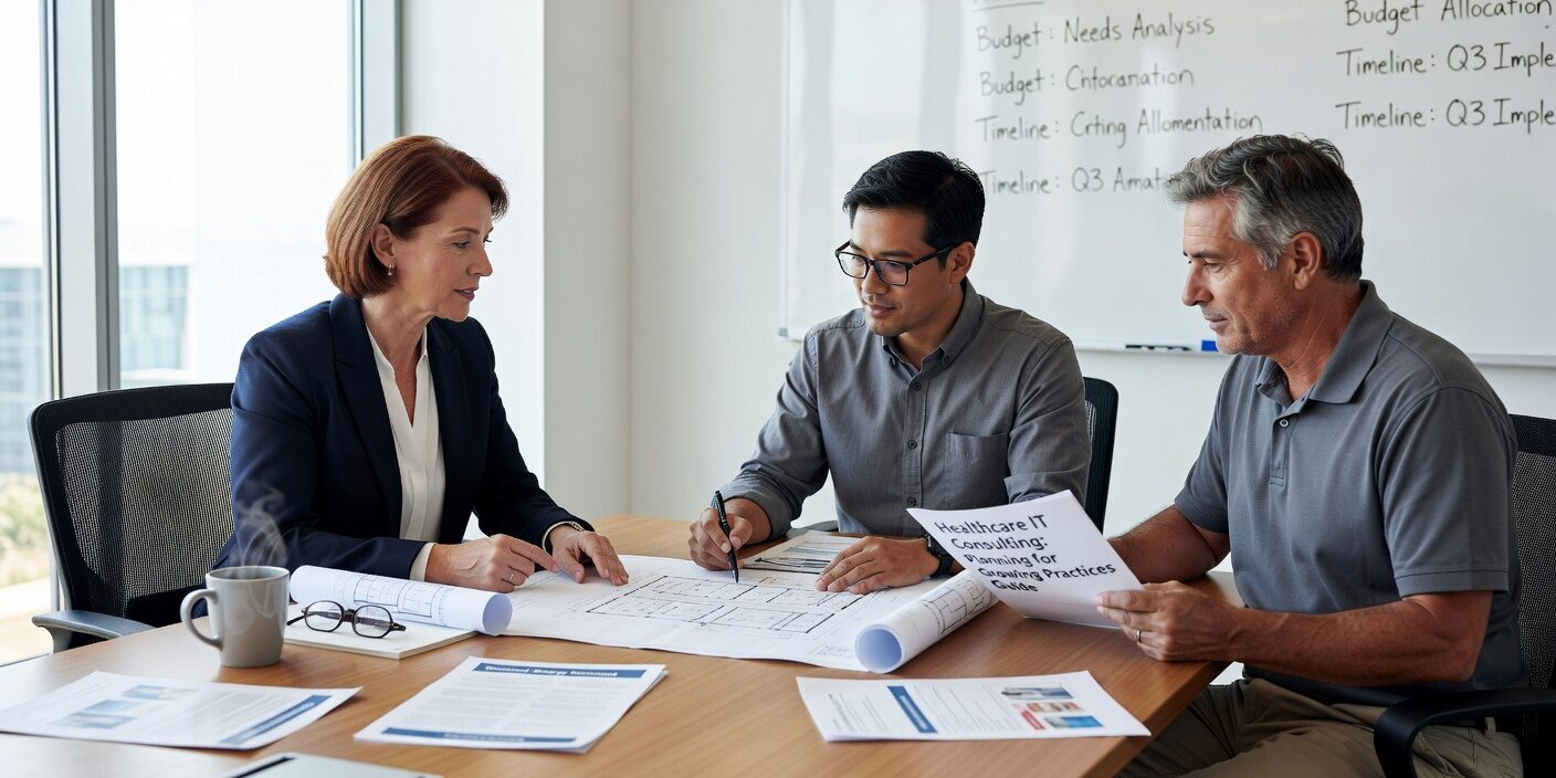 Essential IT planning strategies for growing medical practices. Learn about infrastructure scaling, vendor management, HIPAA compliance, and cost planning for sustainable expansion.