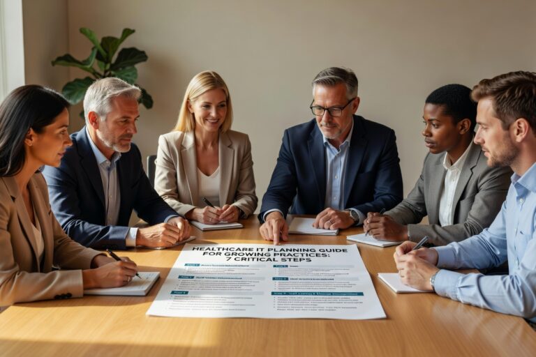 Essential healthcare IT planning steps for growing medical practices. Learn infrastructure, compliance, and integration strategies for successful practice expansion.
