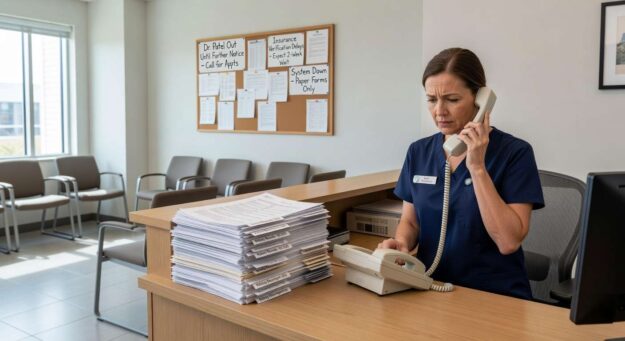 Discover key warning signs that indicate your medical practice needs specialized healthcare IT support for better security, compliance, and operations.