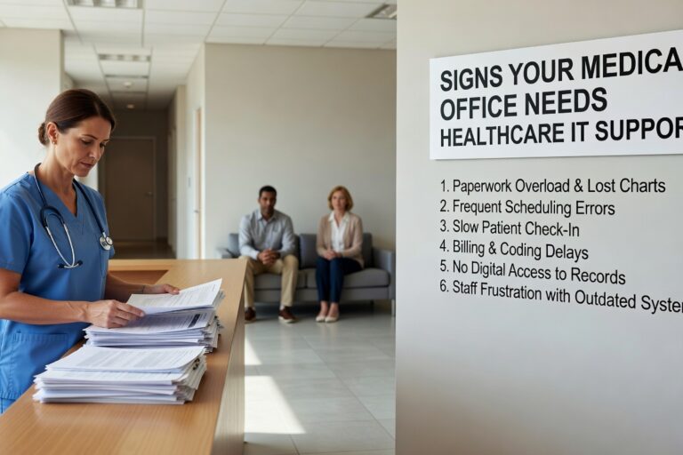 Learn to recognize warning signs that your medical practice needs professional IT support. Identify technology problems before they impact patient care.
