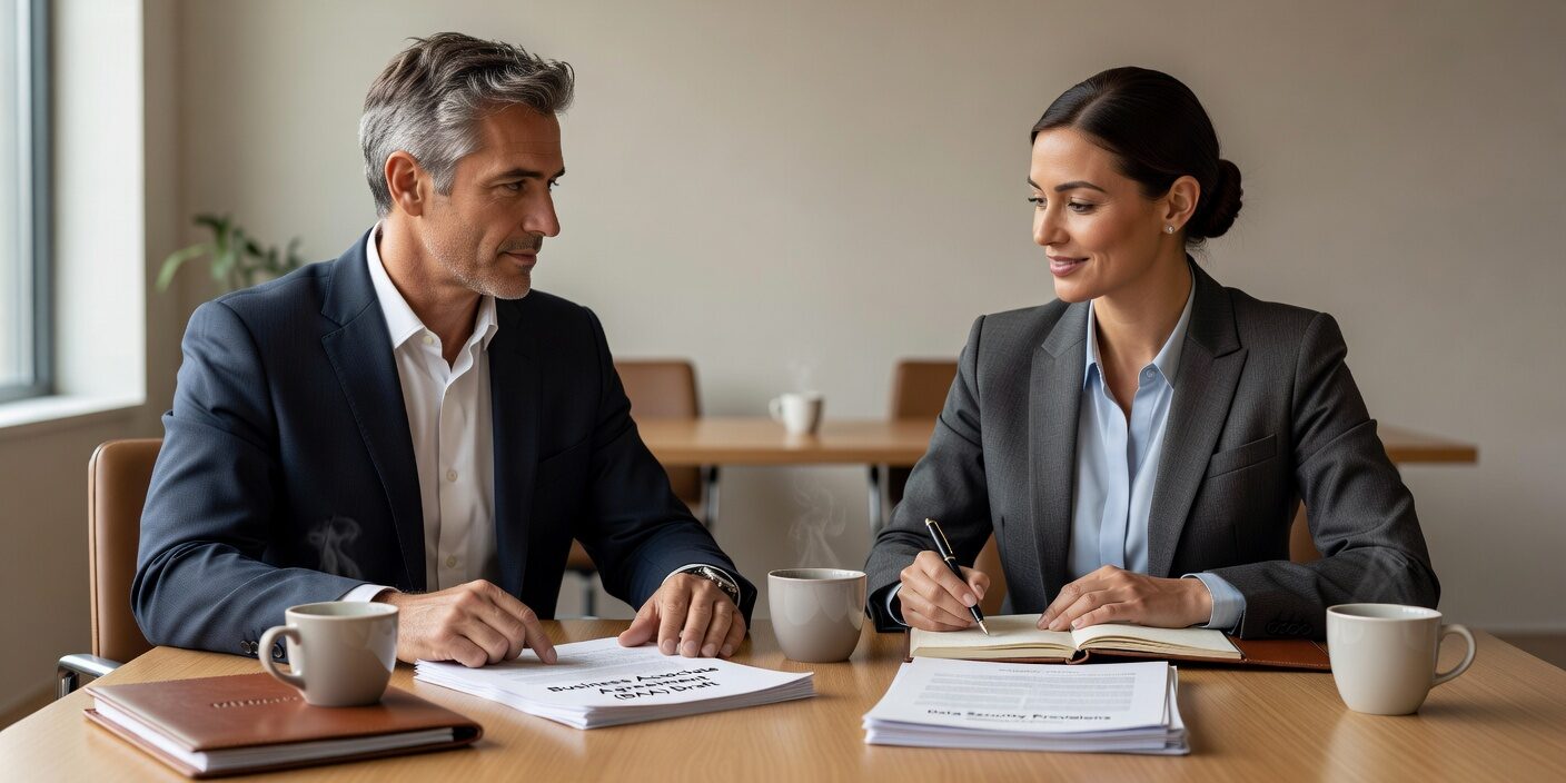 Learn essential requirements for Business Associate Agreements with cloud backup vendors. Protect your practice with proper HIPAA compliance contracts.