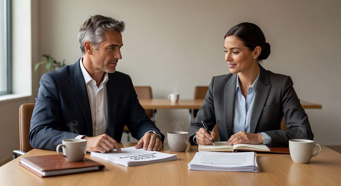 Learn essential requirements for Business Associate Agreements with cloud backup vendors. Protect your practice with proper HIPAA compliance contracts.