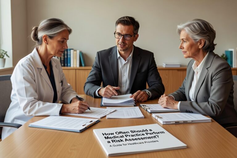 Learn how often medical practices should perform a risk assessment, what triggers an unscheduled review, and the most common mistakes to avoid.