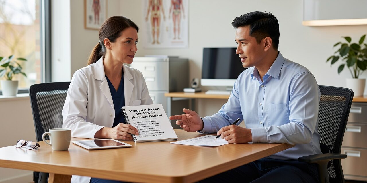 Use this managed IT support checklist to evaluate whether your medical practice's technology setup is protecting patient data and meeting compliance standards.