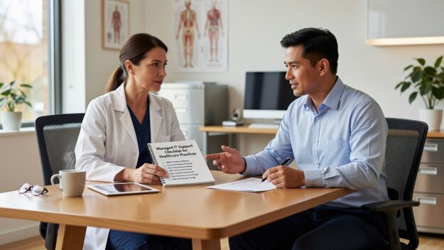 Use this managed IT support checklist to evaluate whether your medical practice's technology setup is protecting patient data and meeting compliance standards.